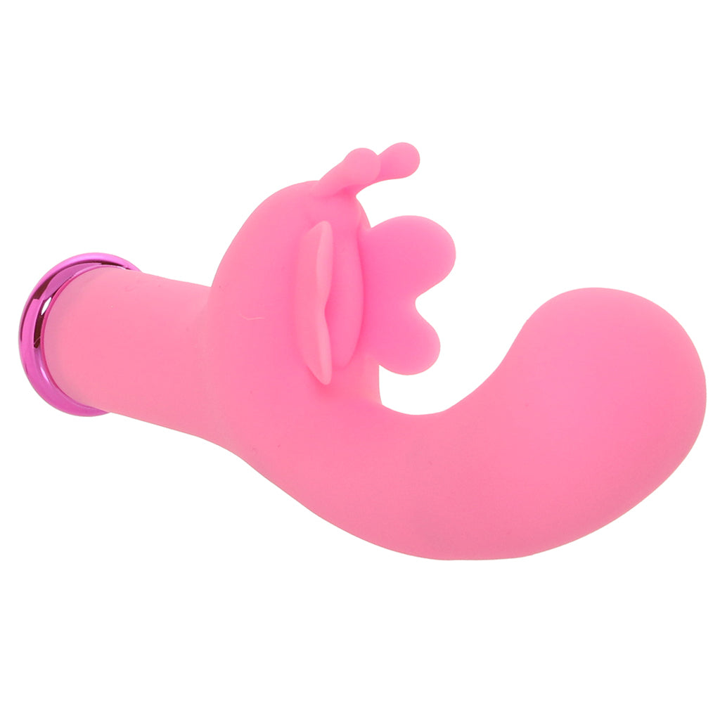 Myla Fiercely Powerful Butterfly Vibe in Pink - Tophatter's Adult Sex Toys Online Vibrators > Rabbit Vibrators - Tophatter Daily Deals