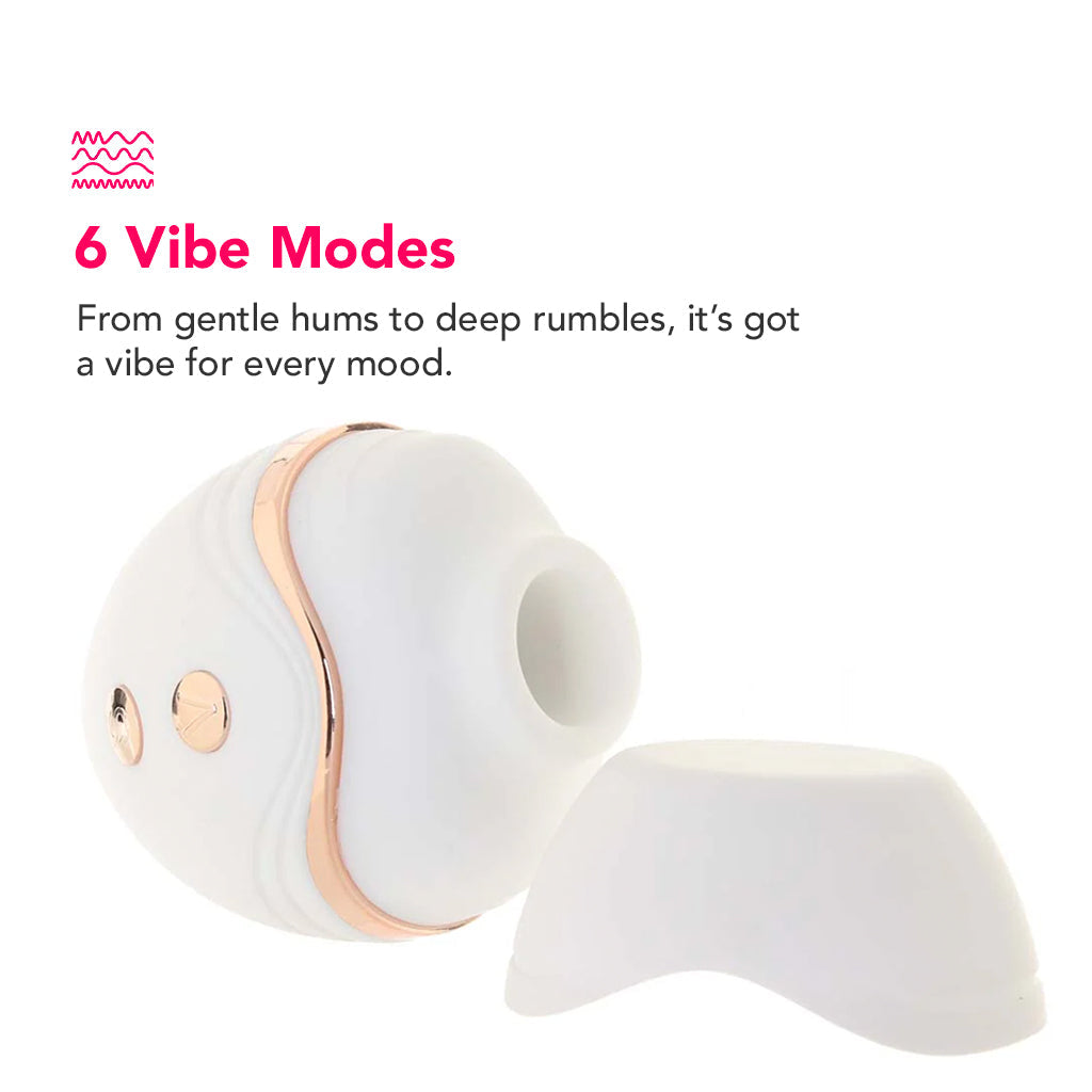 Empowered Palm Pleasure Goddess Suction Massager Vibrators > Clitoral Stimulators - Tophatter Daily Deals