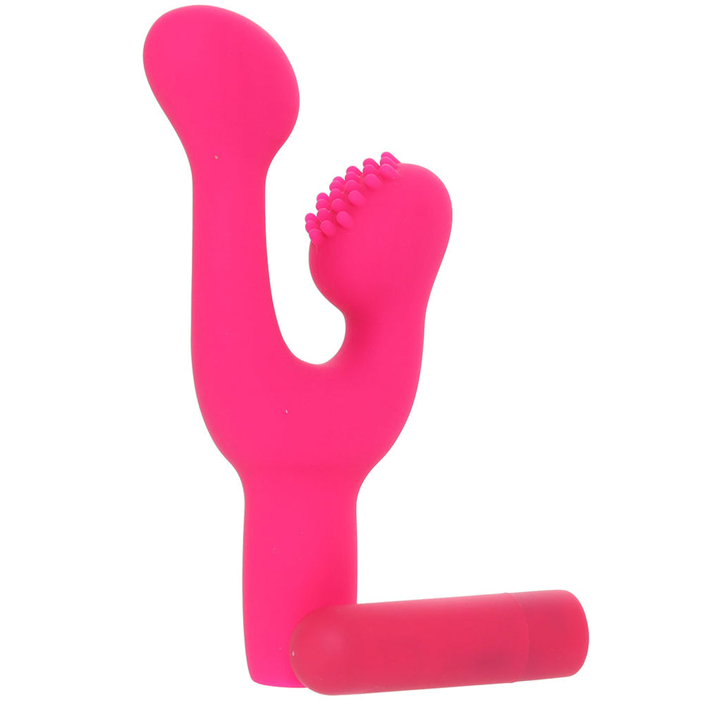 Inya Finger Fun Rechargeable Vibe in Pink Vibrators > G-Spot Vibrators - Tophatter Daily Deals