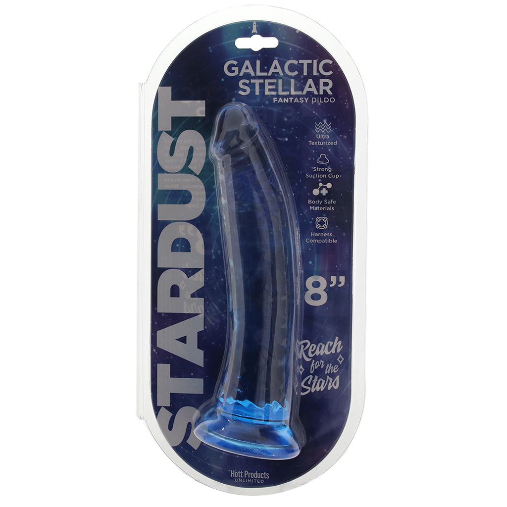 Stardust Galactic Stellar 8 Inch Dildo Dildo Sex Toys > Realistic Dildos - Tophatter Daily Deals