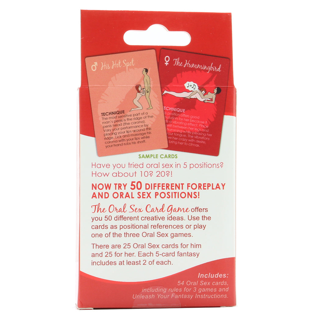 The Oral Sex Adventures Card Game - Tophatter's Adult Products Sensual Love > Games - Tophatter Daily Deals