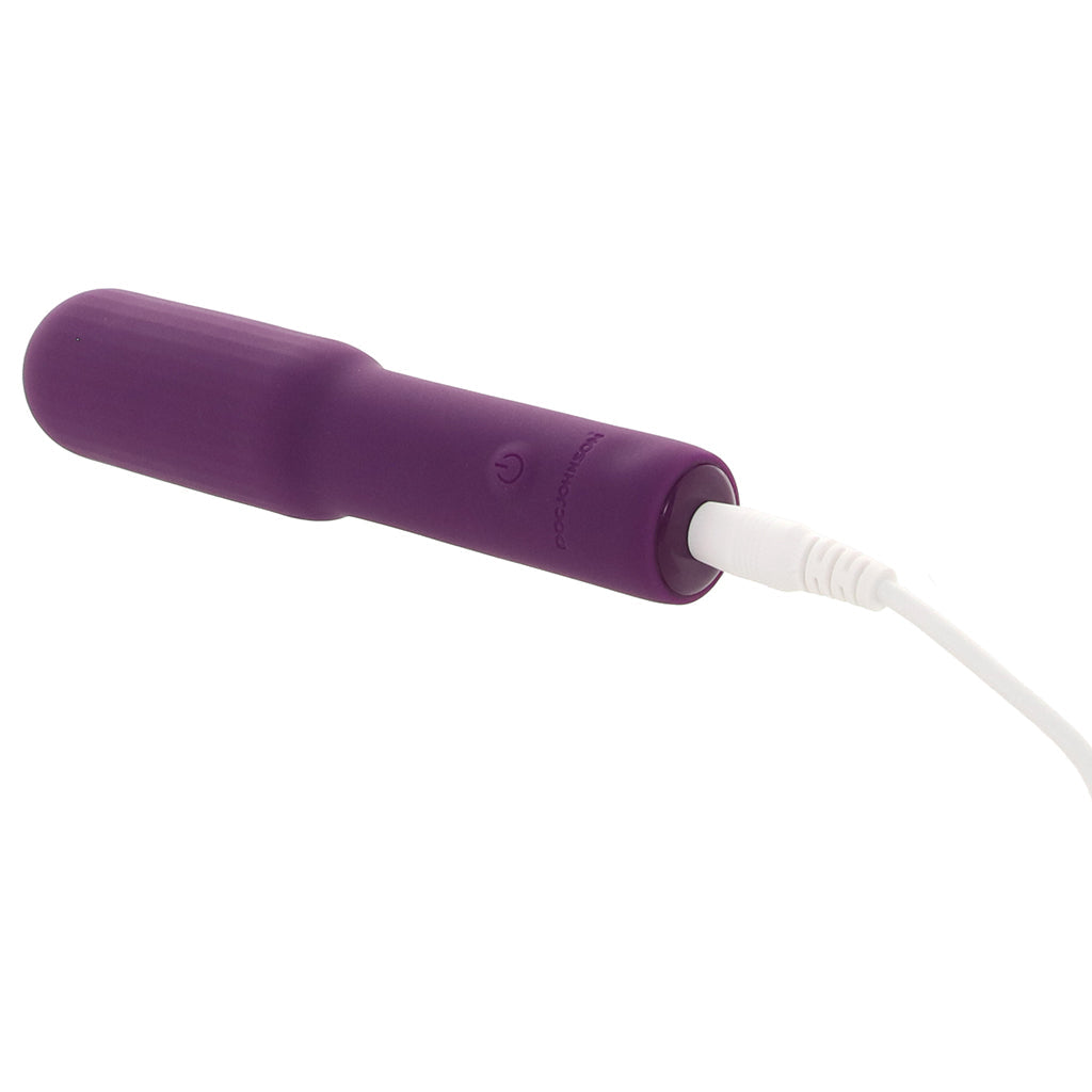Pocket Rocket Elite Vibe with Texture Sleeve in Purple Vibrators > Bullet and Egg Vibrators - Tophatter Daily Deals