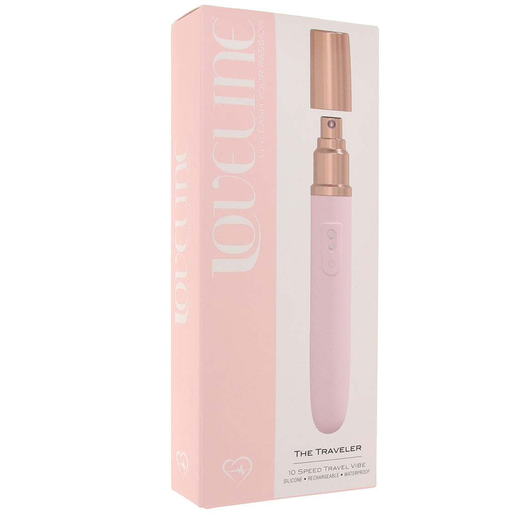 Loveline The Traveler Vibe in Pink Vibrators > Traditional Vibrators - Tophatter Daily Deals