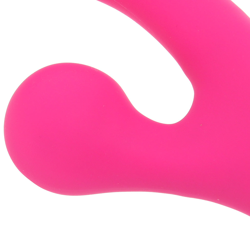 Bang! Gyro Silicone Rabbit Vibe in Pink Vibrators > Rabbit Vibrators - Tophatter Daily Deals