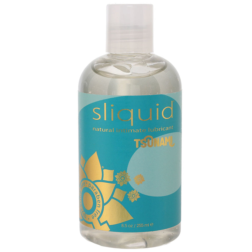 Tsunami Natural Water-Based Lube in 8.5oz/255ml - Tophatter's Adult Sex Toys Online Lubes and Lotions > Water Based Sex Lubes - Tophatter Daily Deals