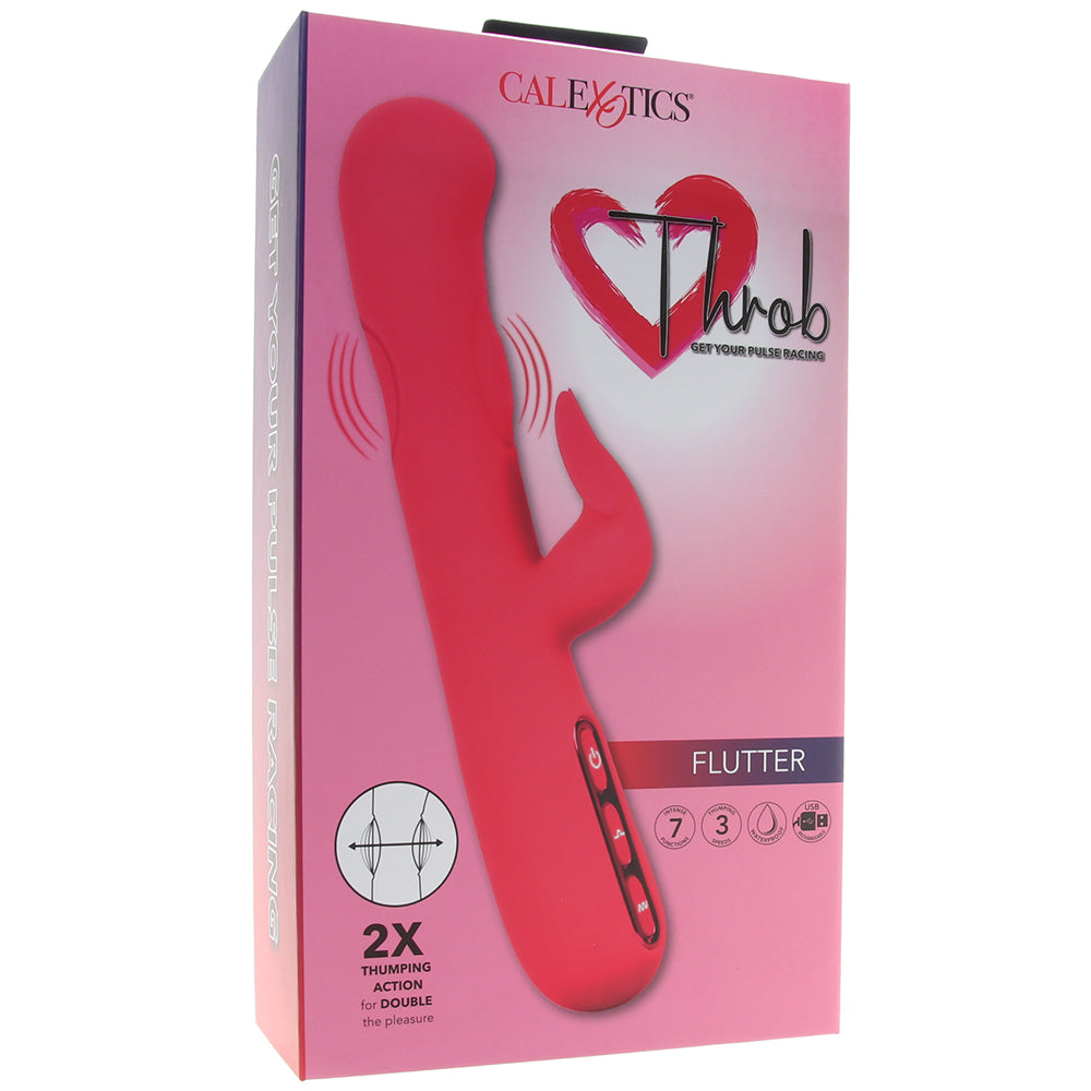 Throb Flutter Rabbit Vibe Vibrators > Rabbit Vibrators - Tophatter Daily Deals