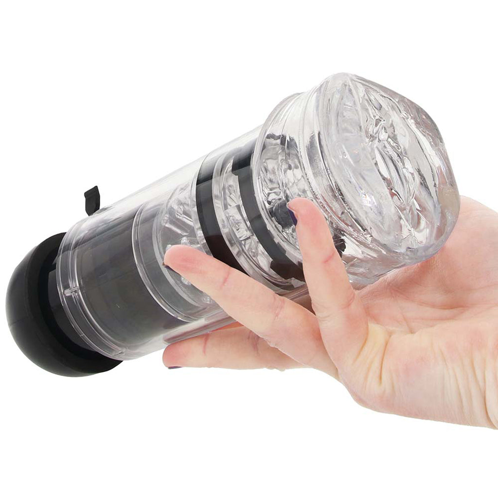 PDX Elite Extender Pro Vibrating Pump Stroker - Tophatter's Adult Products Male Masturbators > Auto Strokers - Tophatter Daily Deals