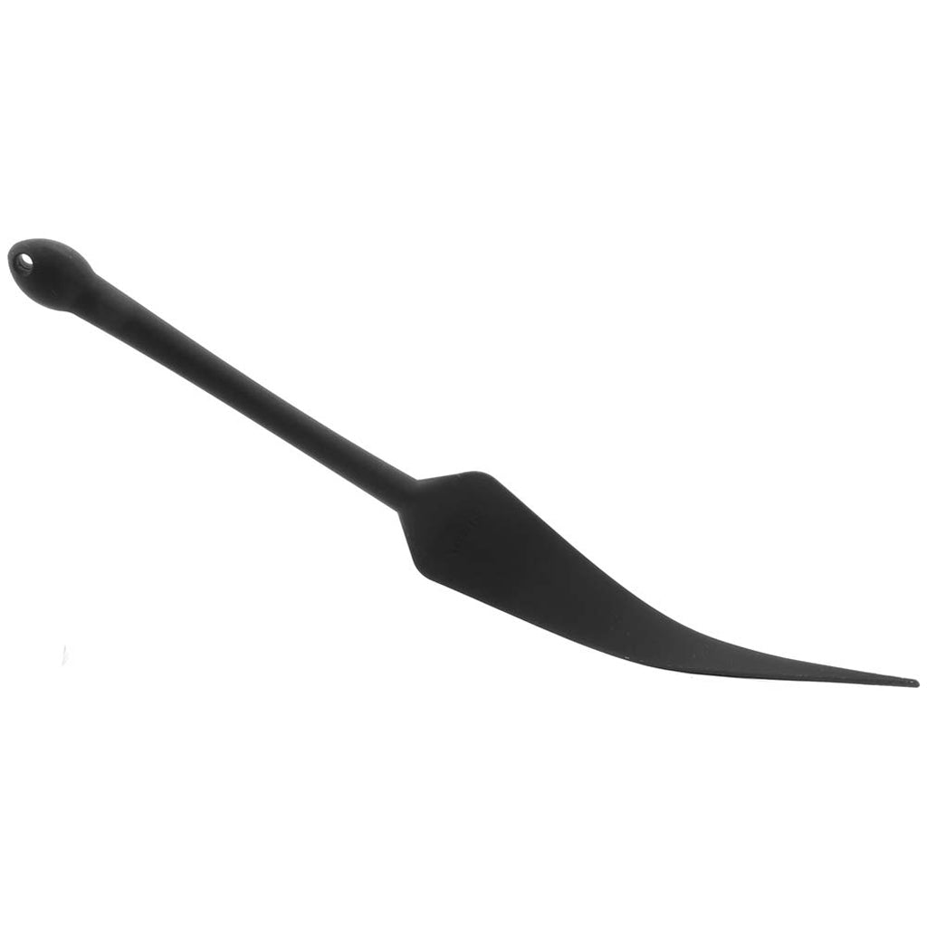 Dragon Tail Premium Silicone Paddle in Black - Tophatter's Adult Products Bondage and Fetish > Whips and Crops - Tophatter Daily Deals