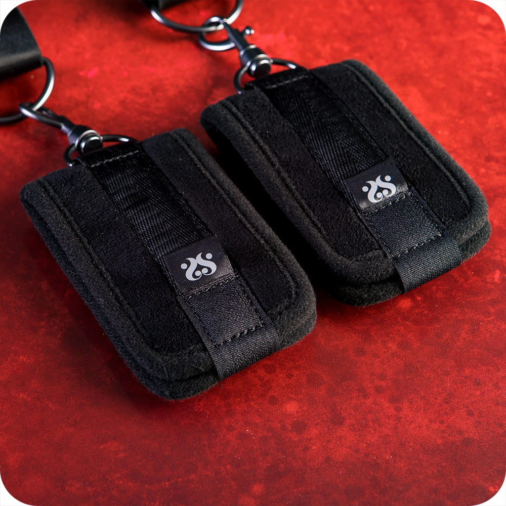 Sei Mio Doorway Play Over-Door Cuff Restraints - Tophatter's Adult Sex Toys Online Bondage and Fetish > Restraints - Tophatter Daily Deals