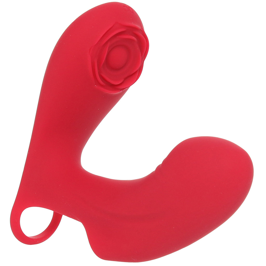 Bloomgasm Rose Touch Finger Vibe - Tophatter's Adult Sex Toys Online Vibrators > Finger Vibrators - Tophatter Daily Deals