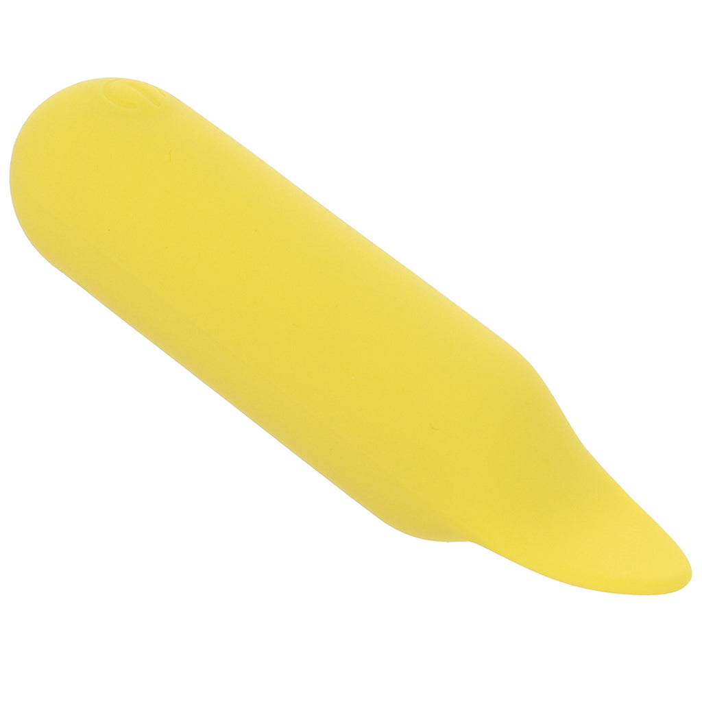Tawni Silicone Flickering Bullet Vibe in Yellow - Tophatter's Vibrator Deals Online Vibrators > Bullet and Egg Vibrators - Tophatter Daily Deals