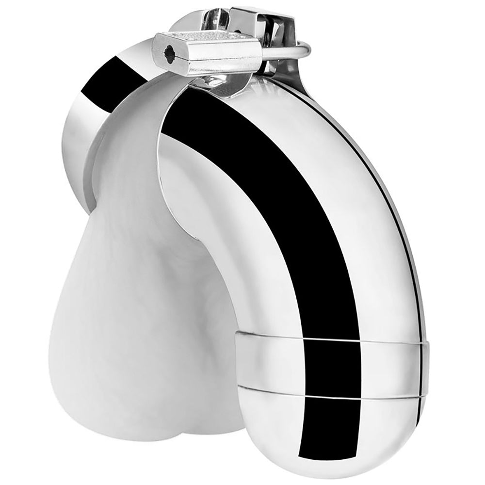 Blue Line Total Submission Cock Cage - Tophatter's Adult Sex Toys Online Bondage and Fetish > Cock and Ball Devices - Tophatter Daily Deals