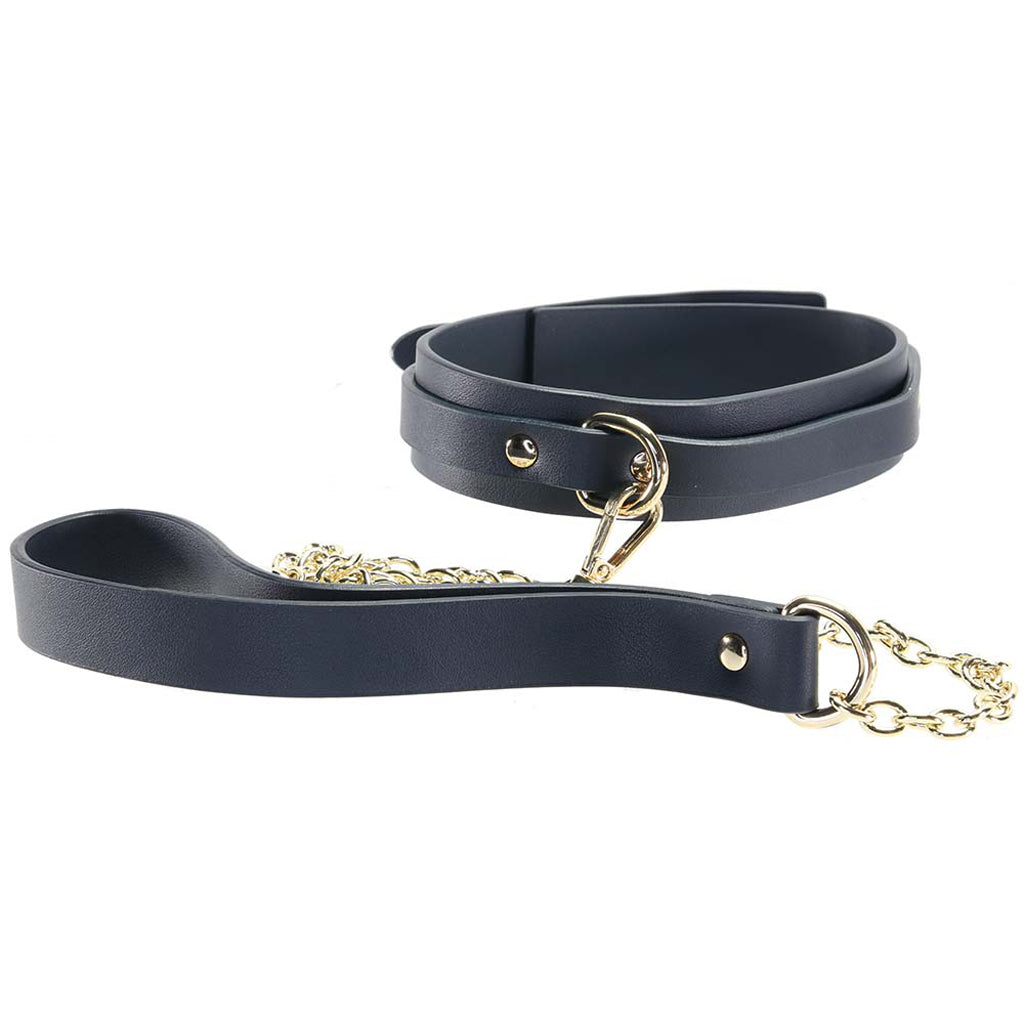 Bondage Couture Collar & Leash Bondage and Fetish > Leashes and Collars - Tophatter Daily Deals