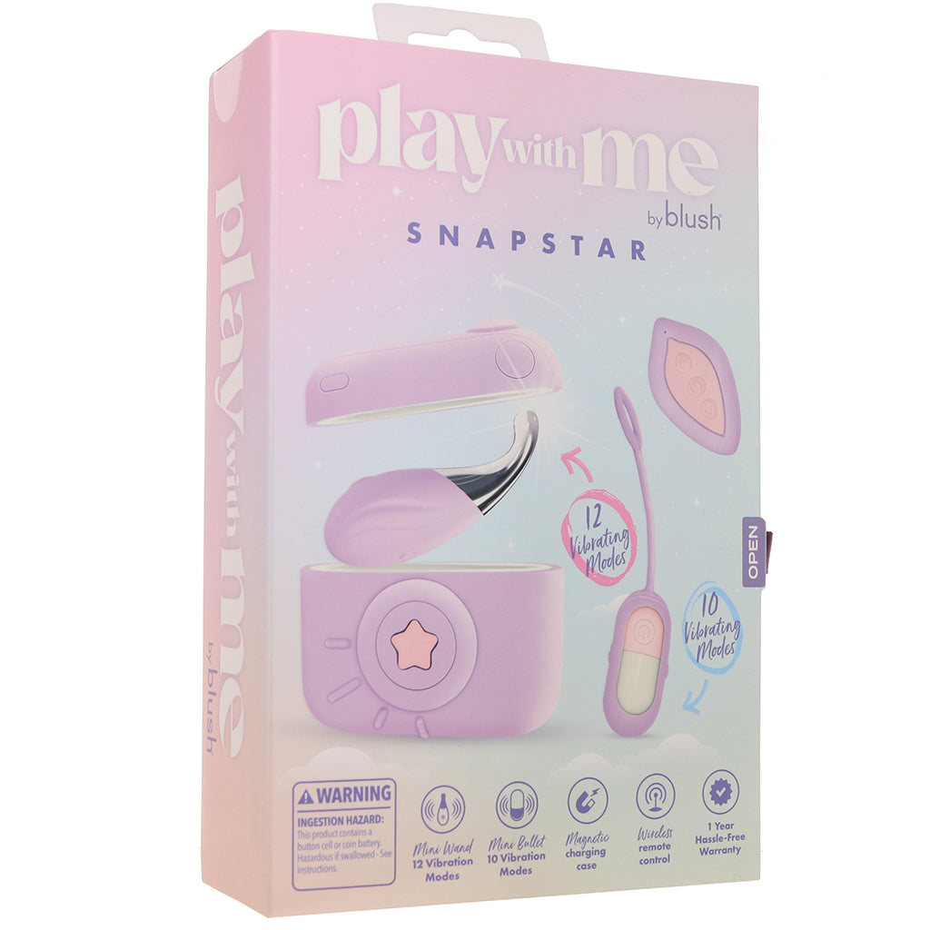 Play with Me Snapstar Vibe Kit Vibrators > Bullet and Egg Vibrators - Tophatter Daily Deals