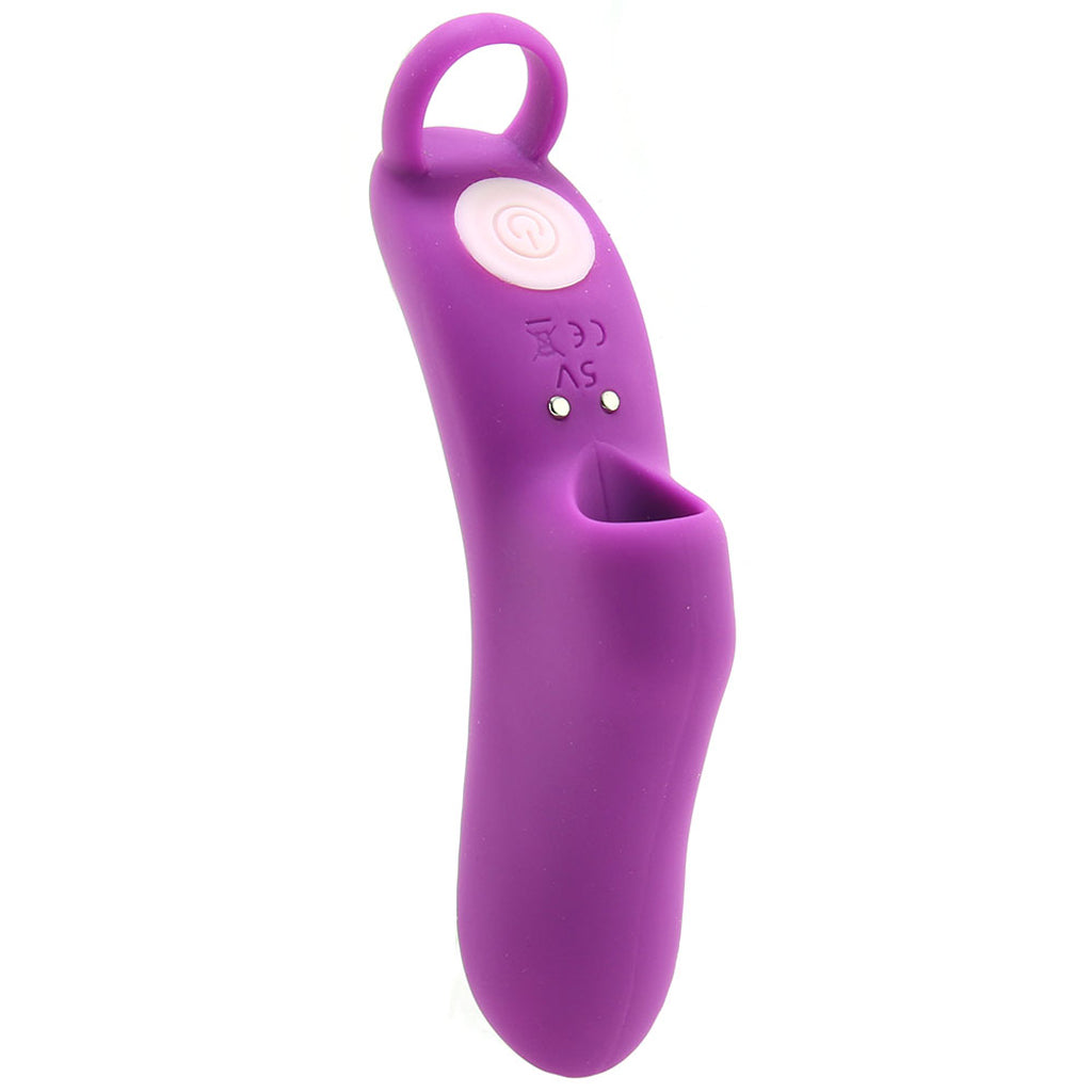 Fuzu Silicone Fingertip Massager Vibe in Purple Vibrators > Finger Vibrators - Tophatter Daily Deals