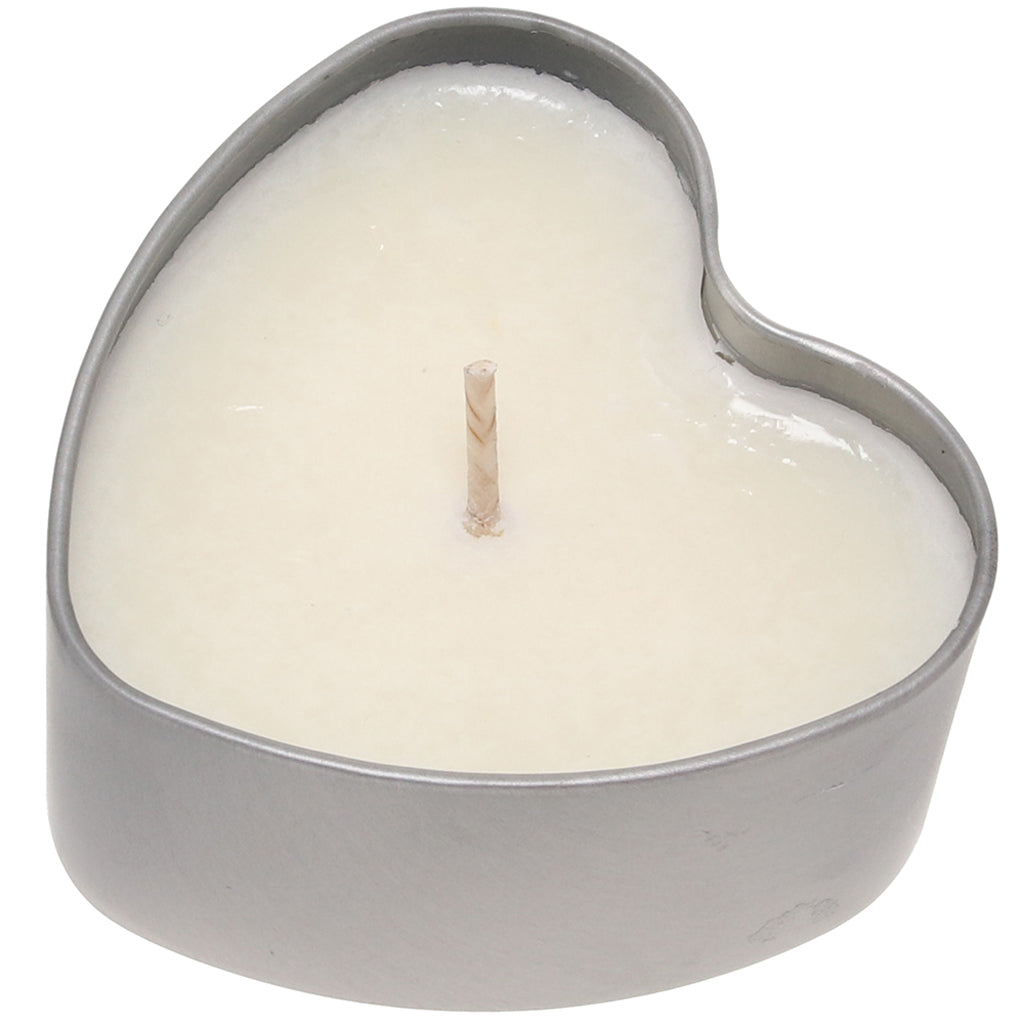 3-in-1 Massage Heart Candle 4oz/113g in Stiletto - Tophatter's Adult Sex Toys Online Lubes and Lotions > Erotic Massage Oils - Tophatter Daily Deals
