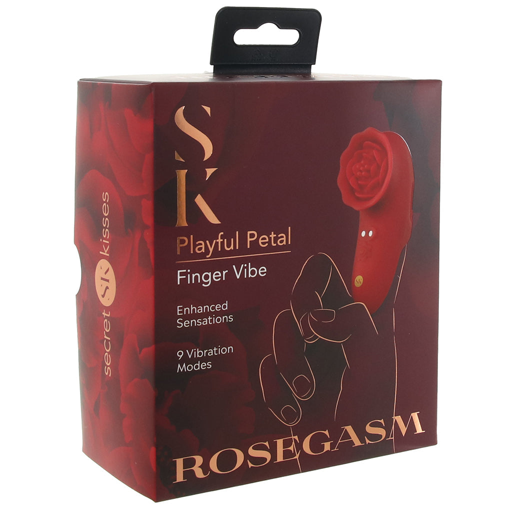Secret Kisses Playful Petal Finger Vibe Vibrators > Finger Vibrators - Tophatter Daily Deals