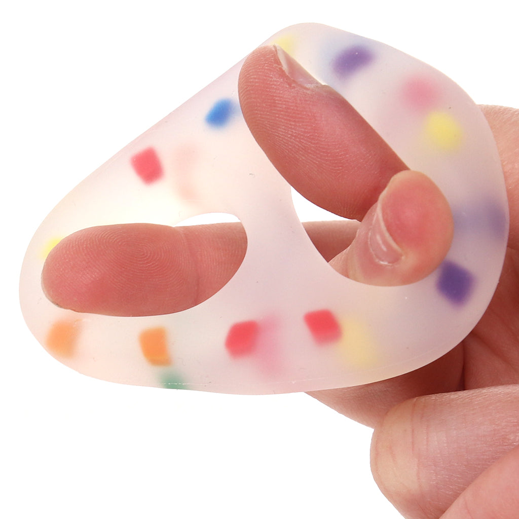 Alpha Dual Party Silicone Cock Ring Cock Rings - Tophatter Daily Deals