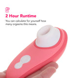 Womanizer Liberty 2 Clitoral Stimulator in Vibrant Rose Vibrators > Clitoral Stimulators - Tophatter Daily Deals