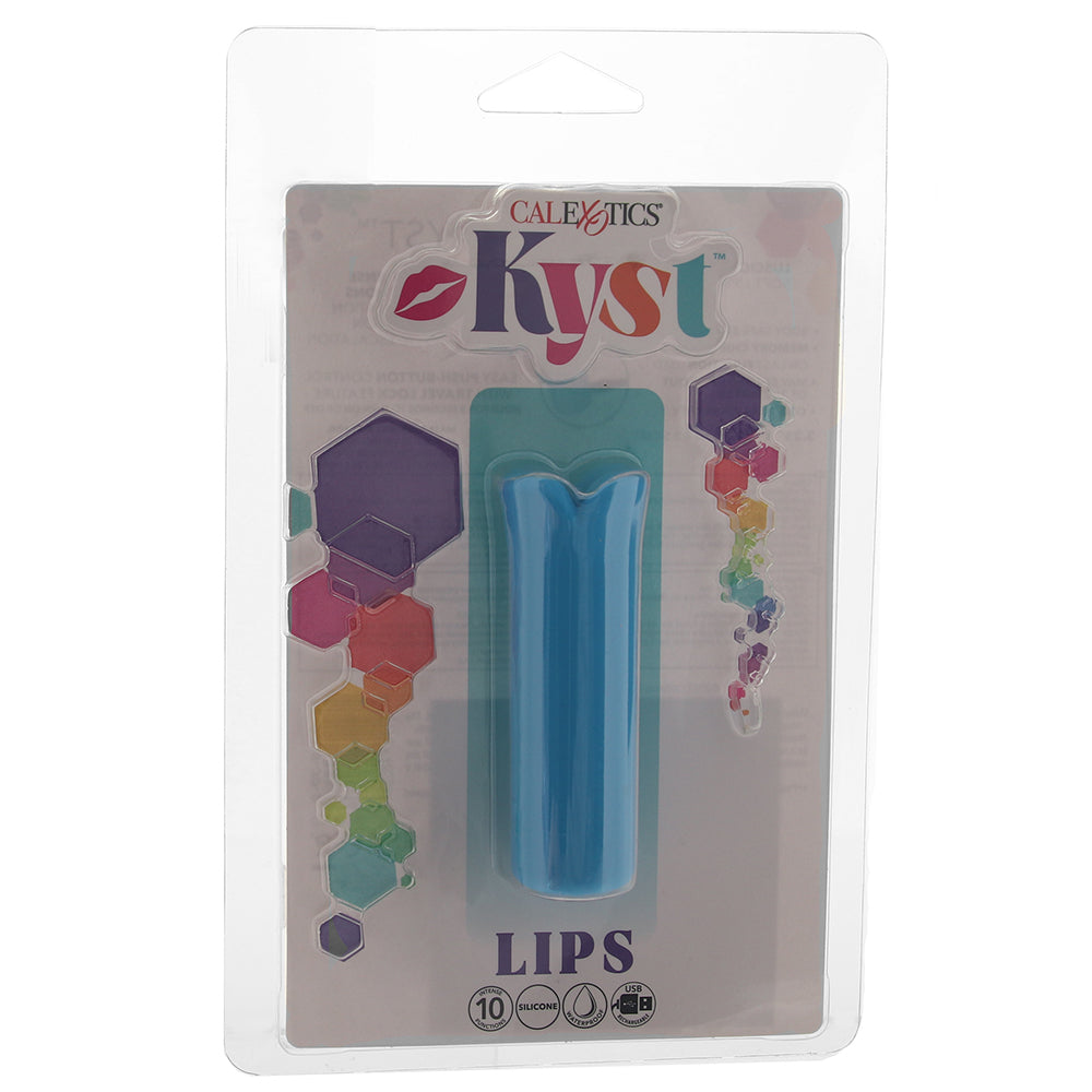 Kyst Lips Mini Vibe in Blue - Tophatter's Adult Products Vibrators > Clitoral Stimulators - Tophatter Daily Deals