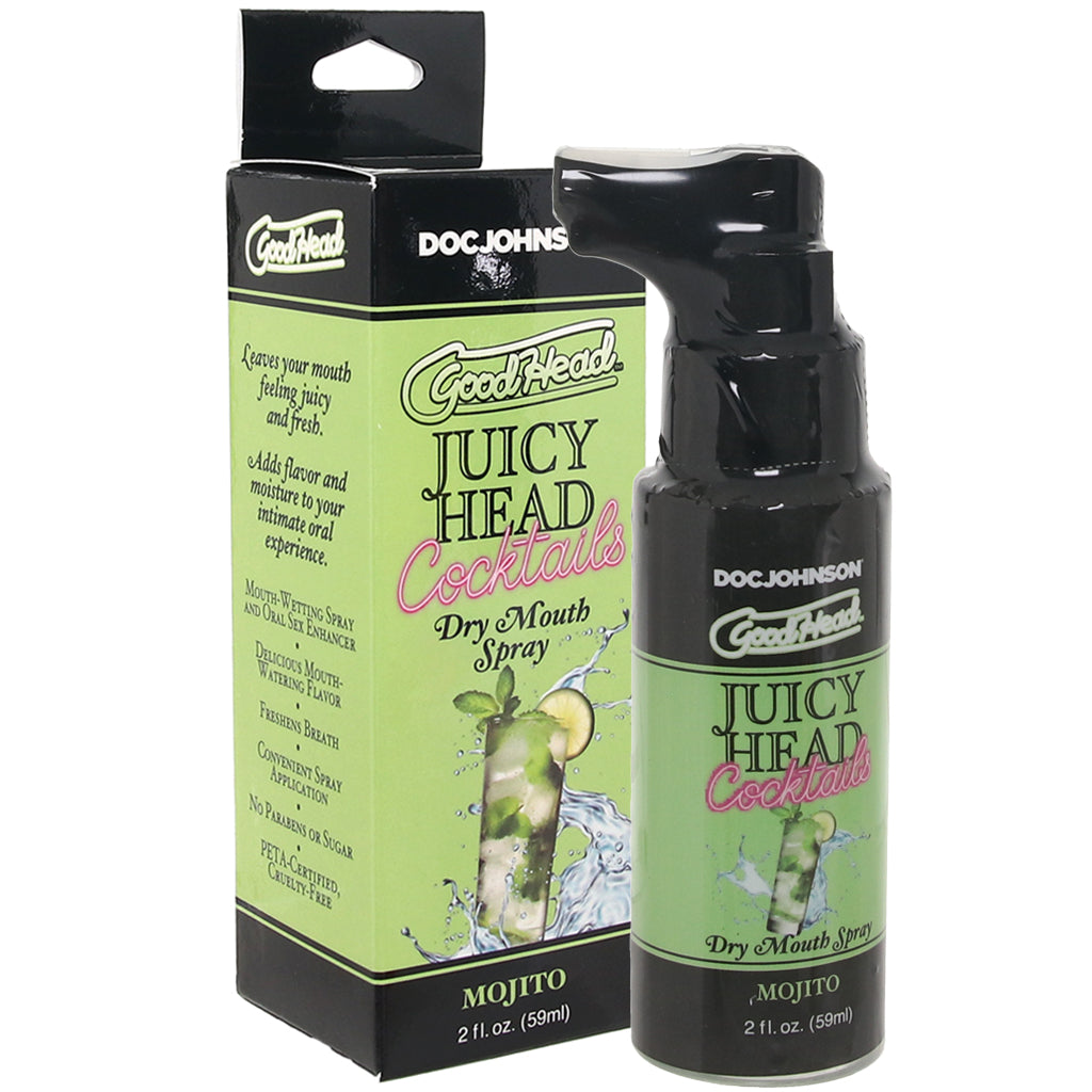 GoodHead Juicy Mouth Spray 2oz/59ml in Mojito Lubes and Lotions > Flavored Sex Lubes - Tophatter Daily Deals