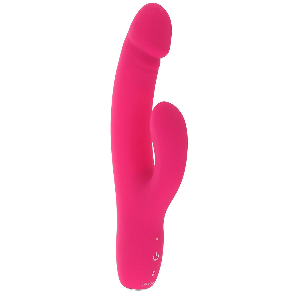PinkCherry Realistic Slim Rabbit Vibe in Pink Vibrators > Rabbit Vibrators - Tophatter Daily Deals