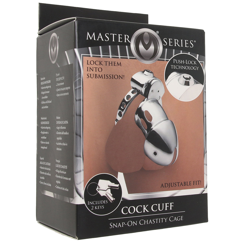 Master Series Cock Cuff Chasity Cage Bondage and Fetish > Cock and Ball Devices - Tophatter Daily Deals