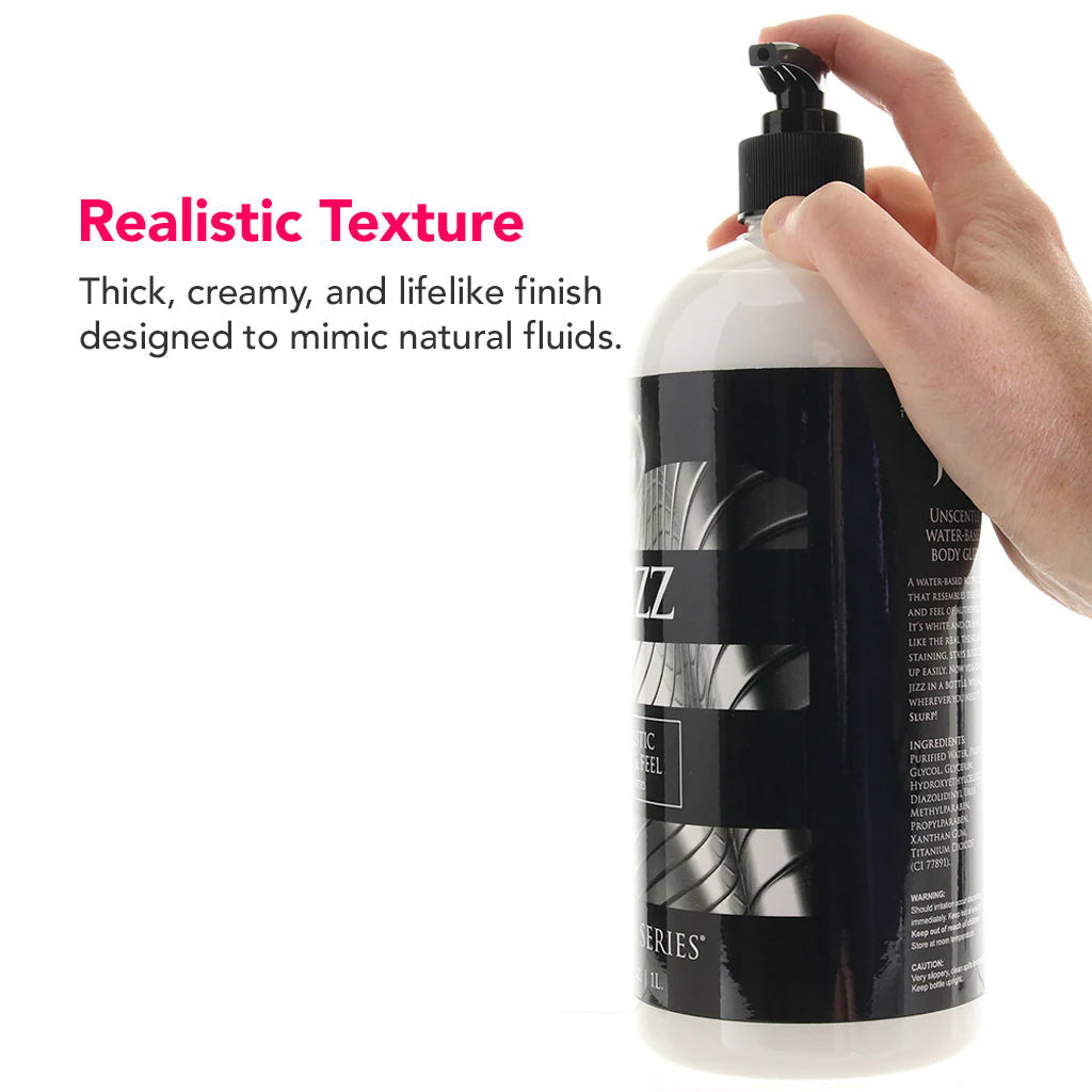 Master Series Jizz Unscented Lubricant in 34oz/1L Lubes and Lotions > Water Based Sex Lubes - Tophatter Daily Deals