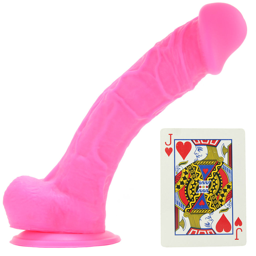 Colours 8 Inch Dual Density Silicone Dildo in Pink Dildo Sex Toys > Realistic Dildos - Tophatter Daily Deals