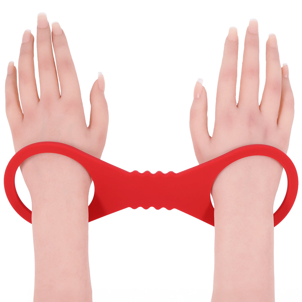 Sex & Mischief Amor Silicone Cuffs in Large Bondage and Fetish > Wrist and Ankle Cuffs - Tophatter Daily Deals