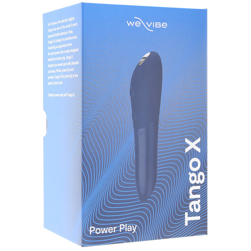We-Vibe Tango X Power Play Bullet Vibe in Midnight Blue Vibrators > Bullet and Egg Vibrators - Tophatter Daily Deals