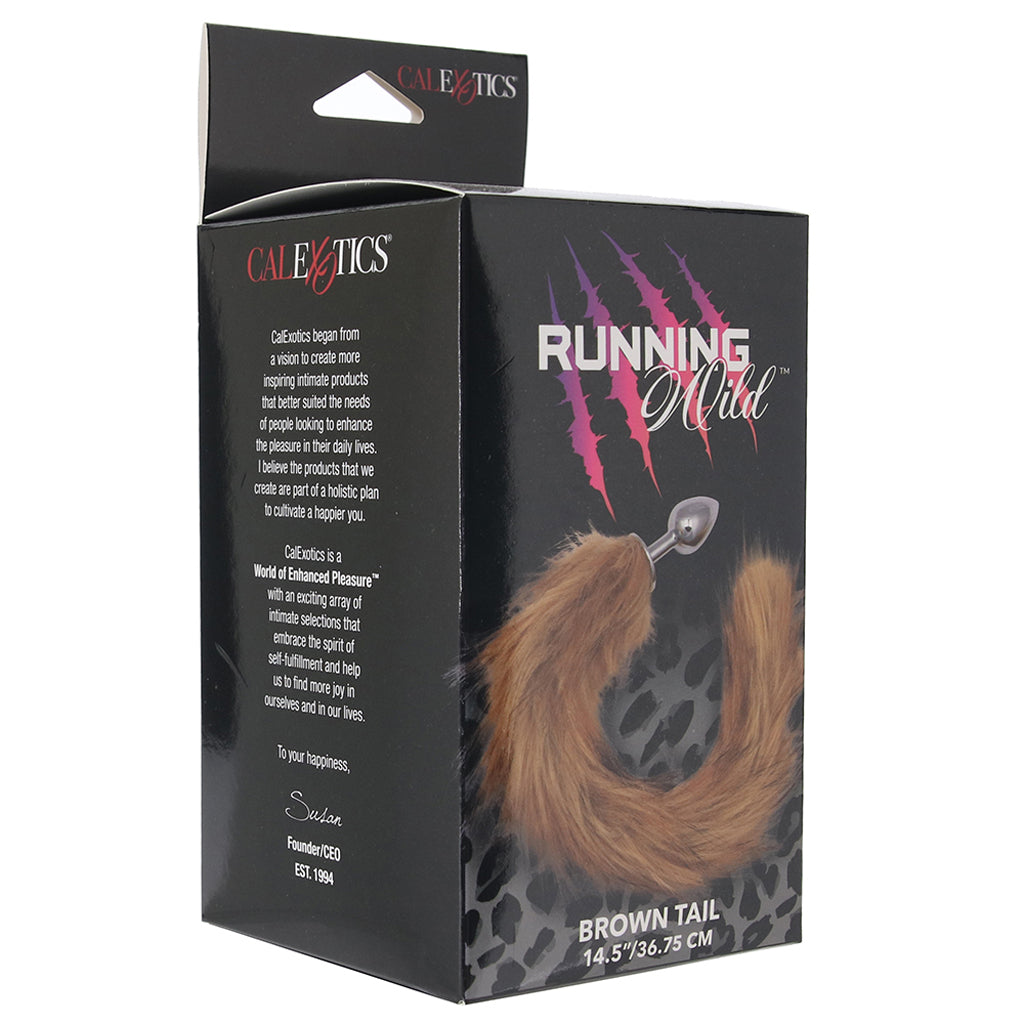 Running Wild Brown Tail Plug - Tophatter's Adult Products Anal Sex Toys > Butt Plugs - Tophatter Daily Deals