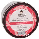 3-in-1 Massage Candle 6oz/170g in Summer Fling Lubes and Lotions > Erotic Massage Oils - Tophatter Daily Deals