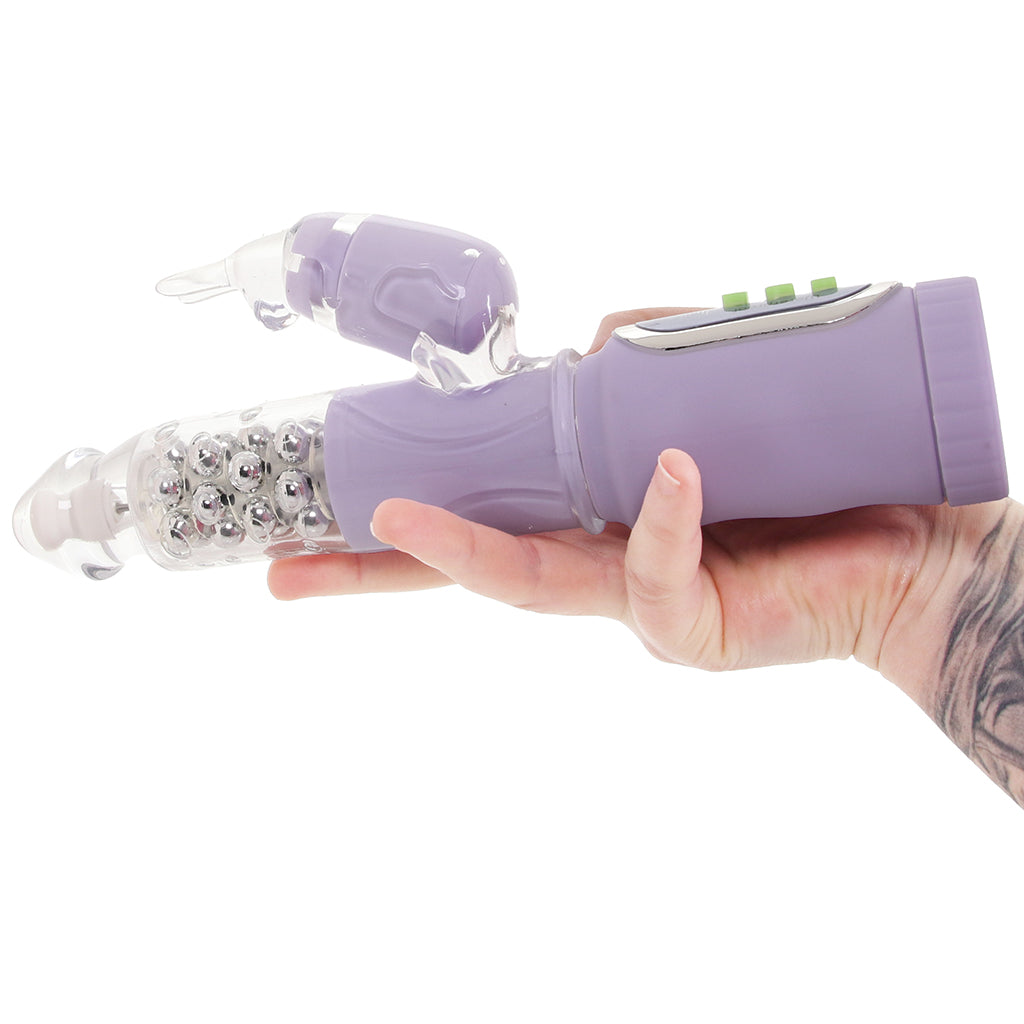 First Time Jack Rabbit Vibe in Purple - Tophatter's Vibrator Deals Online Vibrators > Rabbit Vibrators - Tophatter Daily Deals