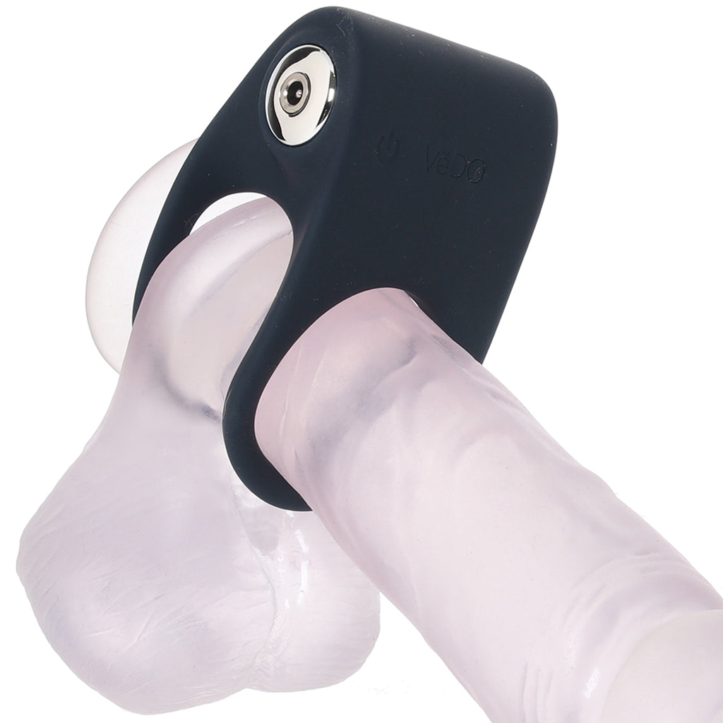 Hard Double C-Ring Vibe Cock Rings - Tophatter Daily Deals