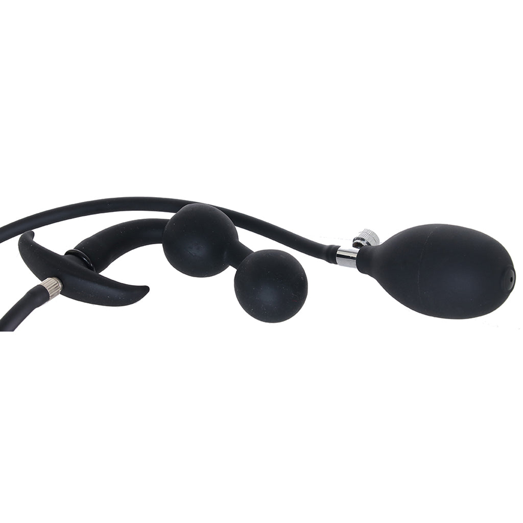 Master Series Ass Rattler Inflatable Plug - Tophatter's Adult Products Anal Sex Toys > Anal Beads - Tophatter Daily Deals