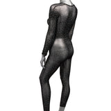 Radiance Crotchless Full Black Body Suit XL Lingerie > Lingerie - Tophatter Daily Deals