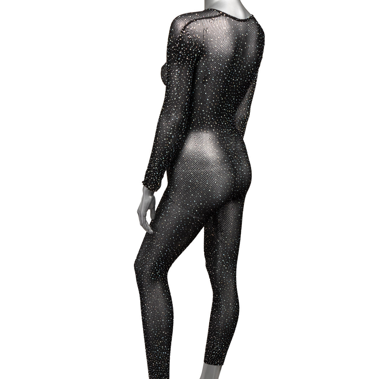 Radiance Crotchless Full Black Body Suit XL Lingerie > Lingerie - Tophatter Daily Deals