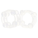 Alpha Liquid Silicone Double Stacker Rings Cock Rings - Tophatter Daily Deals