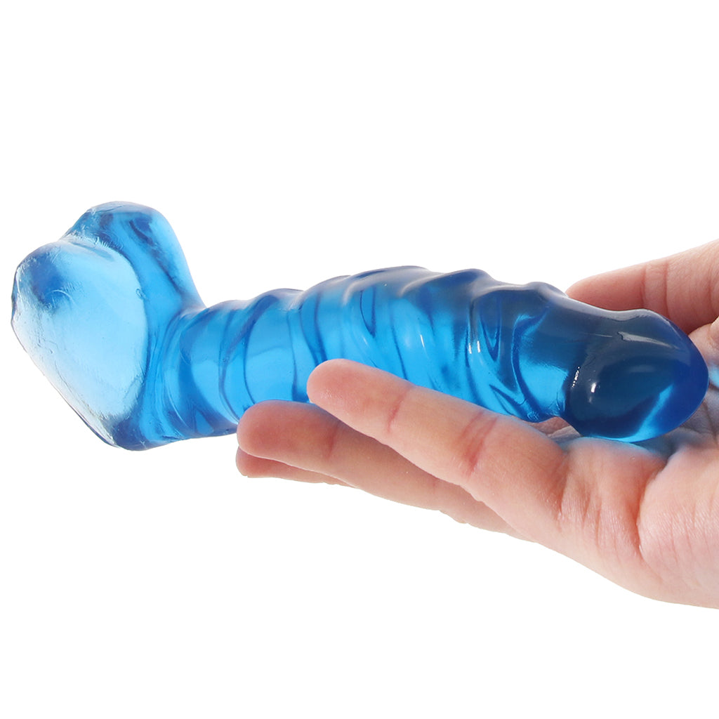 Raging Hard-Ons Slimline 5.5 Inch Ballsy in Blue - Tophatter's Adult Products Anal Sex Toys > Anal Starter Toys - Tophatter Daily Deals