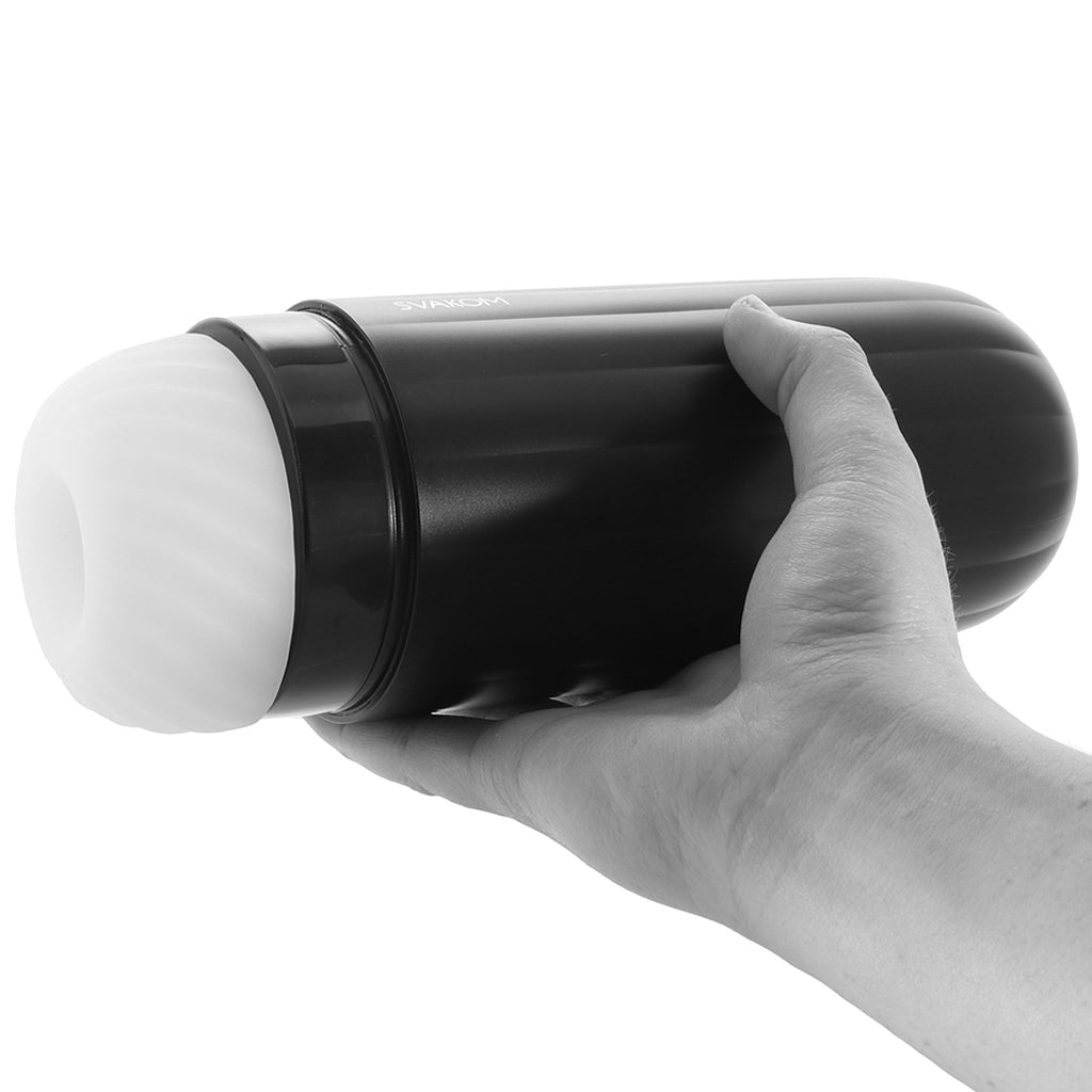 Sam Neo Interactive Suction & Vibration Masturbator - Tophatter's Adult Products Male Masturbators > Vibrating - Tophatter Daily Deals