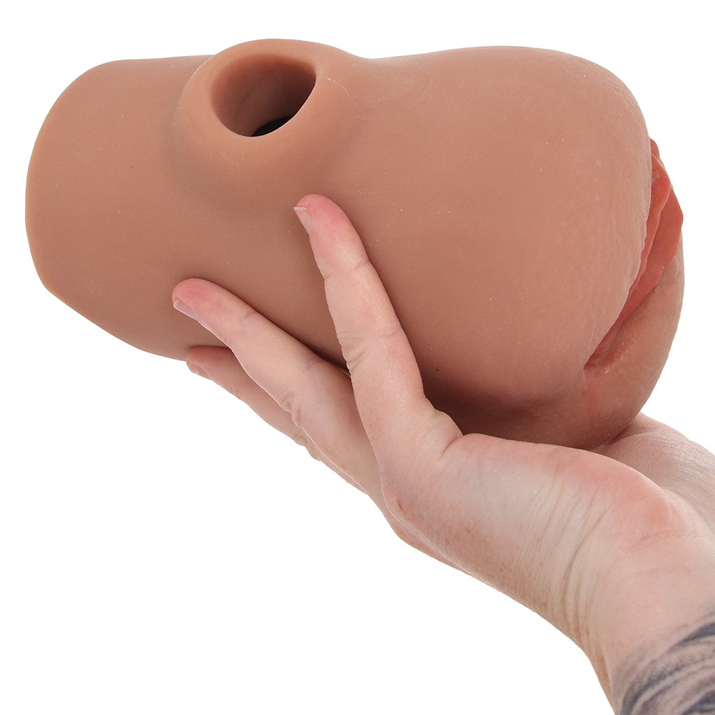 PDX Pussy Pounder Squeeze Stroker in Brown Male Masturbators > Pocket Strokers - Tophatter Daily Deals
