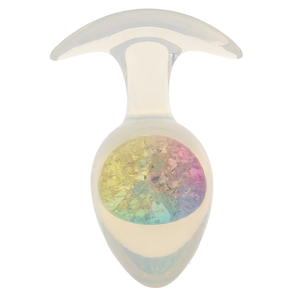 Glams Cosmic Rainbow Butt Plug in Medium Anal Sex Toys > Butt Plugs - Tophatter Daily Deals