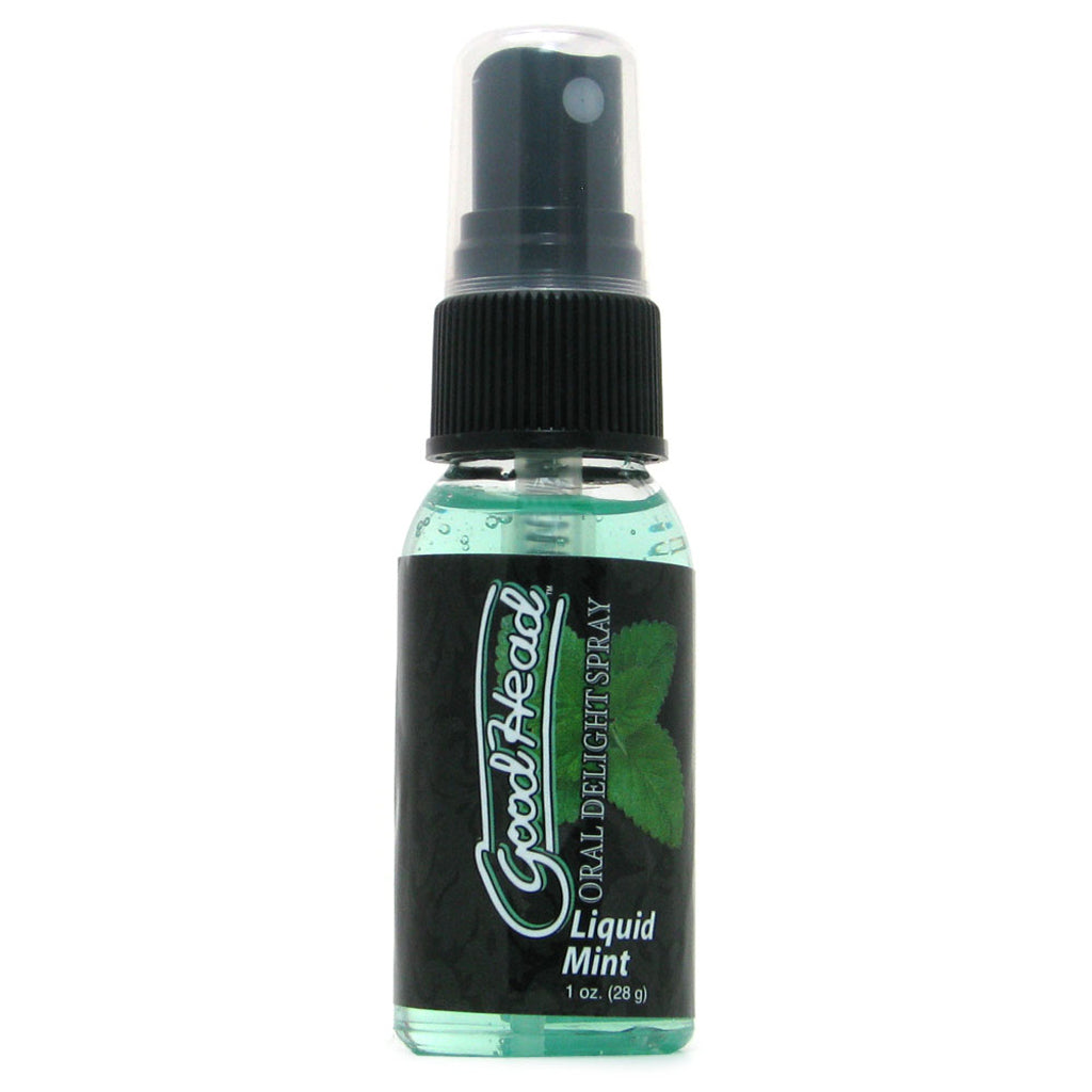 GoodHead Oral Delight Spray 1oz in Liquid Mint - Tophatter's Adult Products Lubes and Lotions > Flavored Sex Lubes - Tophatter Daily Deals