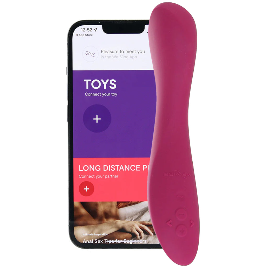 We-Vibe Rave 2 Silicone G-Spot Vibe in Fuschia Vibrators > G-Spot Vibrators - Tophatter Daily Deals
