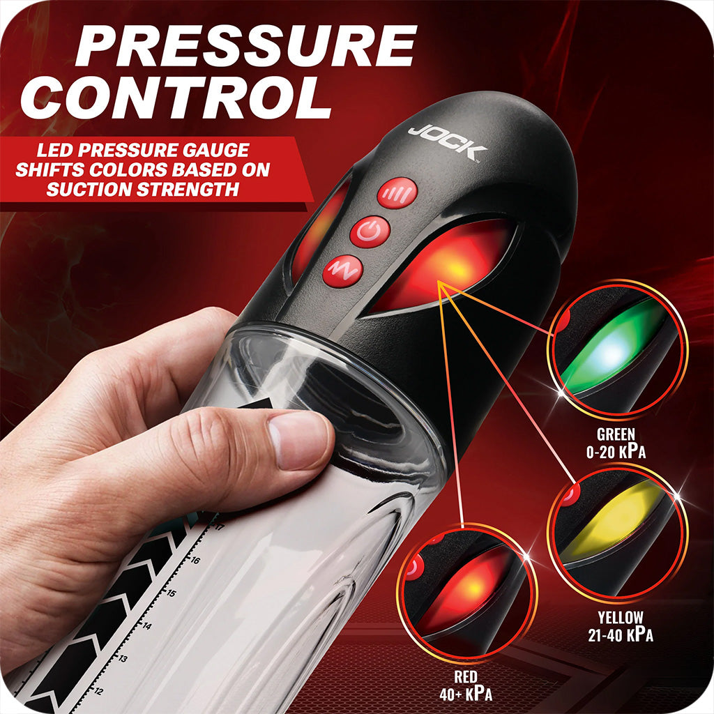 Jock Power Up Automatic Penis Pump Male Enhancement > Penis Pumps - Tophatter Daily Deals