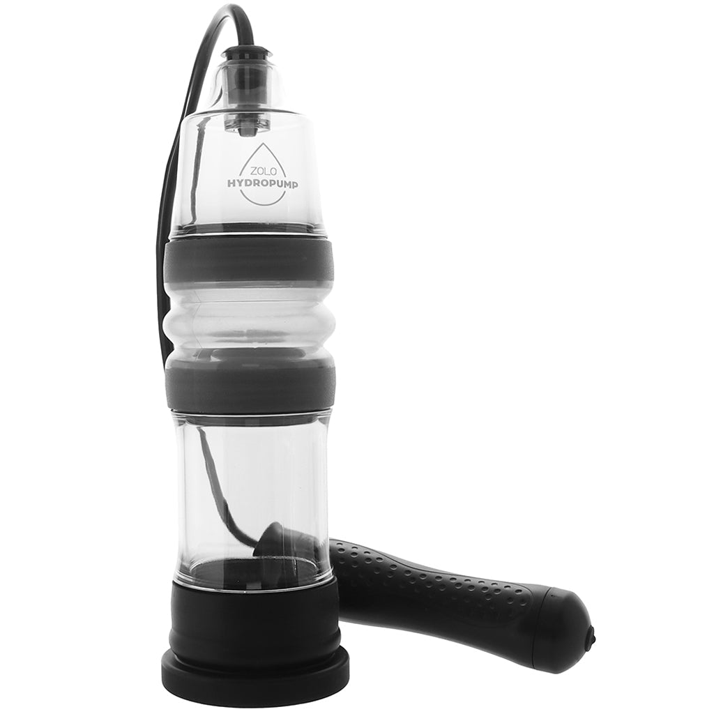Zolo AquaPump Auto Pro Penis Pump in Clear - Tophatter's Adult Sex Toys Online Male Enhancement > Penis Pumps - Tophatter Daily Deals