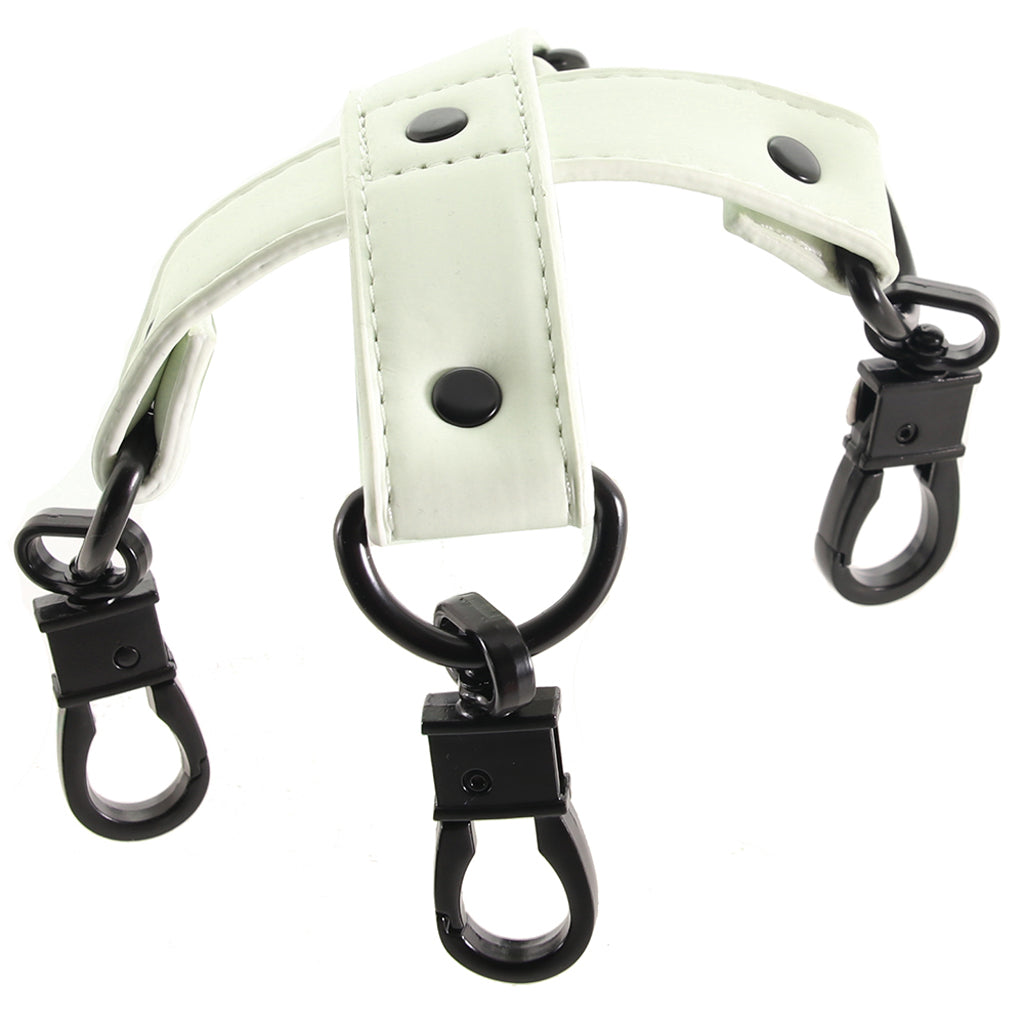 GLO Glow In The Dark Hogtie - Tophatter's Adult Sex Toys Online Bondage and Fetish > Restraints - Tophatter Daily Deals