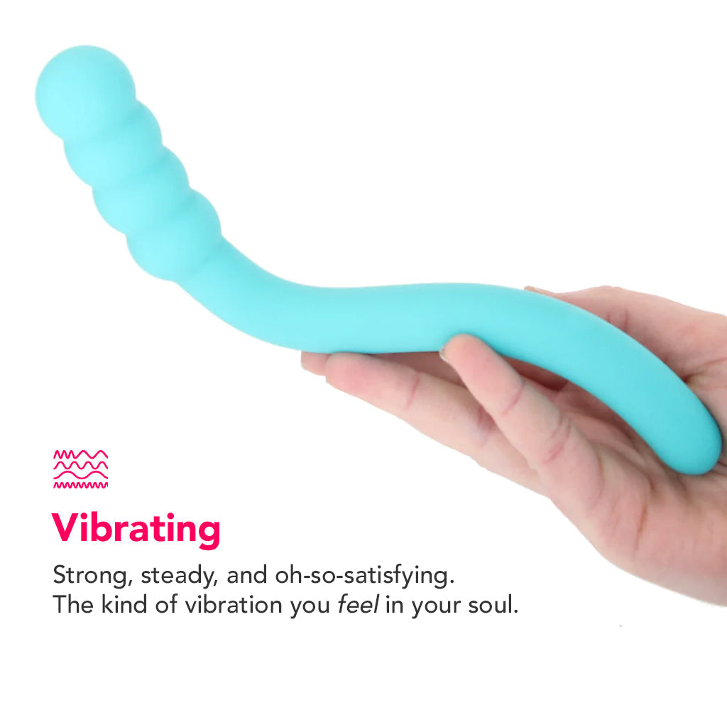 Pretty Little Wands Bubbly Flexible Vibe Vibrators > G-Spot Vibrators - Tophatter Daily Deals