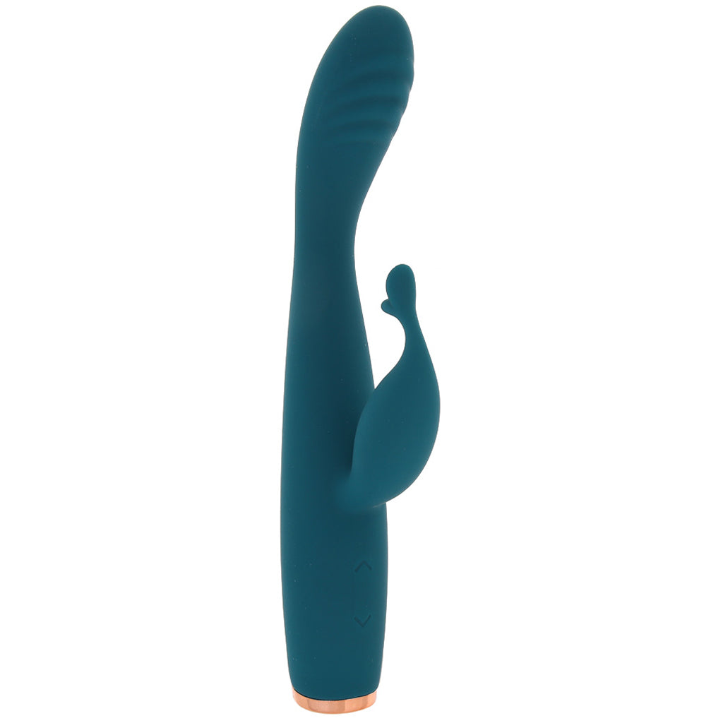 Luxe Skye Slim Rabbit Vibe in Teal - Tophatter's Adult Sex Toys Online Vibrators > Rabbit Vibrators - Tophatter Daily Deals